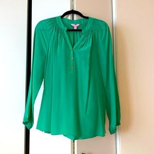 Green Lilly Pulitzer Elsa Top (Size S)